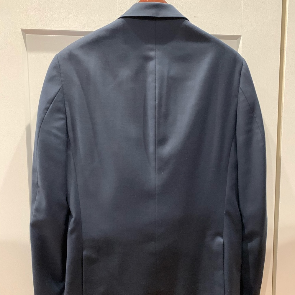 Kenneth Cole Navy blue suit *worn once* - Picture 3 of 8